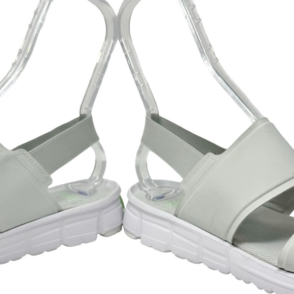 ASICS Gel Quantum 90 SD FO Unisex Sandals White Green Womens 10.5 Men’s 9 - Picture 7 of 11